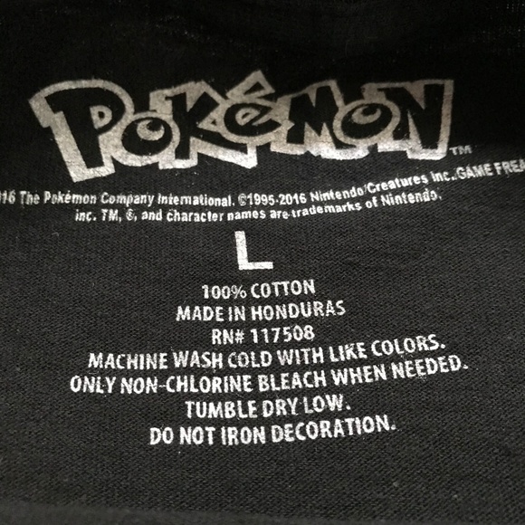Authentic Pokemon T Shirt Brand New - Picture 3 of 3